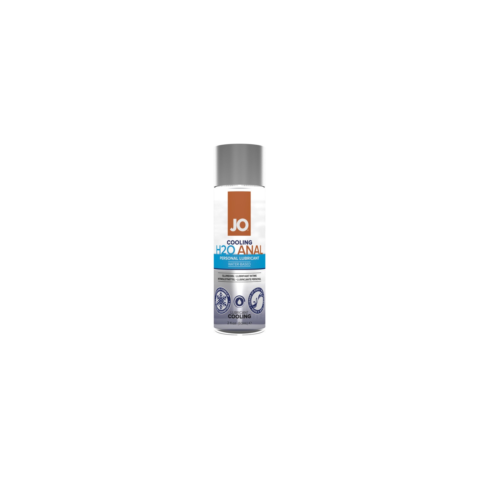 Lubricante a Base de Agua JO H2O Cooling para Placer