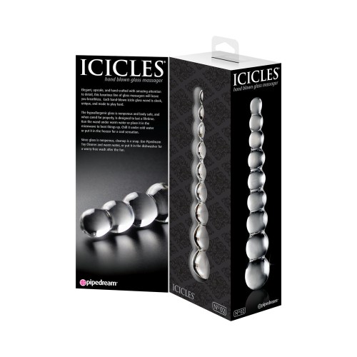 Pipedream Icicles No. 2 Handcrafted Glass Dildo