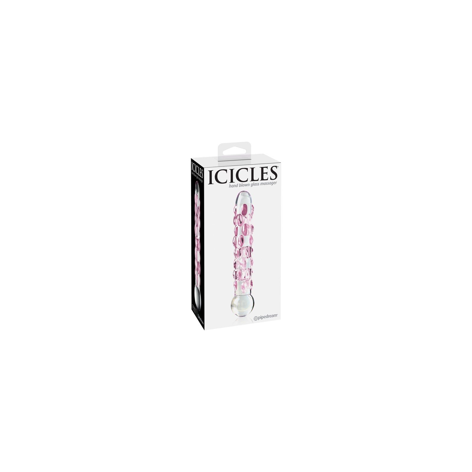 Dildo de Vidrio Icicles No. 7 para Placer