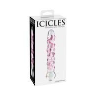 Dildo de Vidrio Icicles No. 7 para Placer