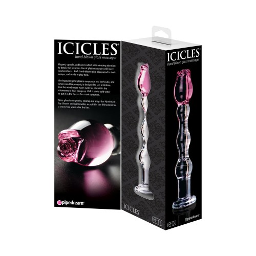 Icicles No. 12 Handcrafted Glass Massager