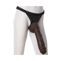 Vac-U-Lock Realistic Hung Dong Black