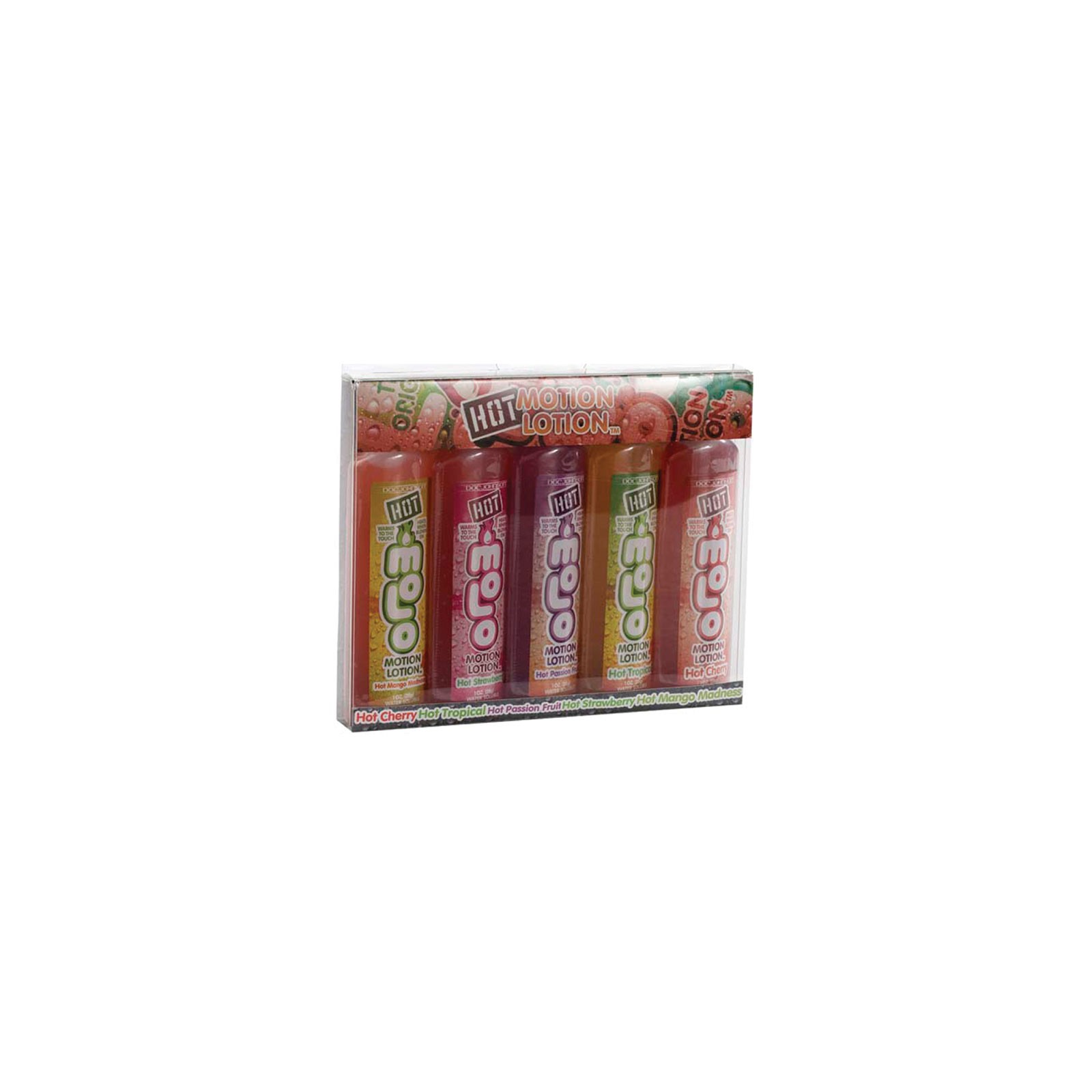 Hot Motion Lotion Flavor 5 Pack