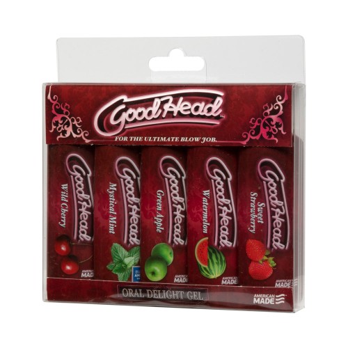 GoodHead Gel Delicioso Oral Paquete de 5