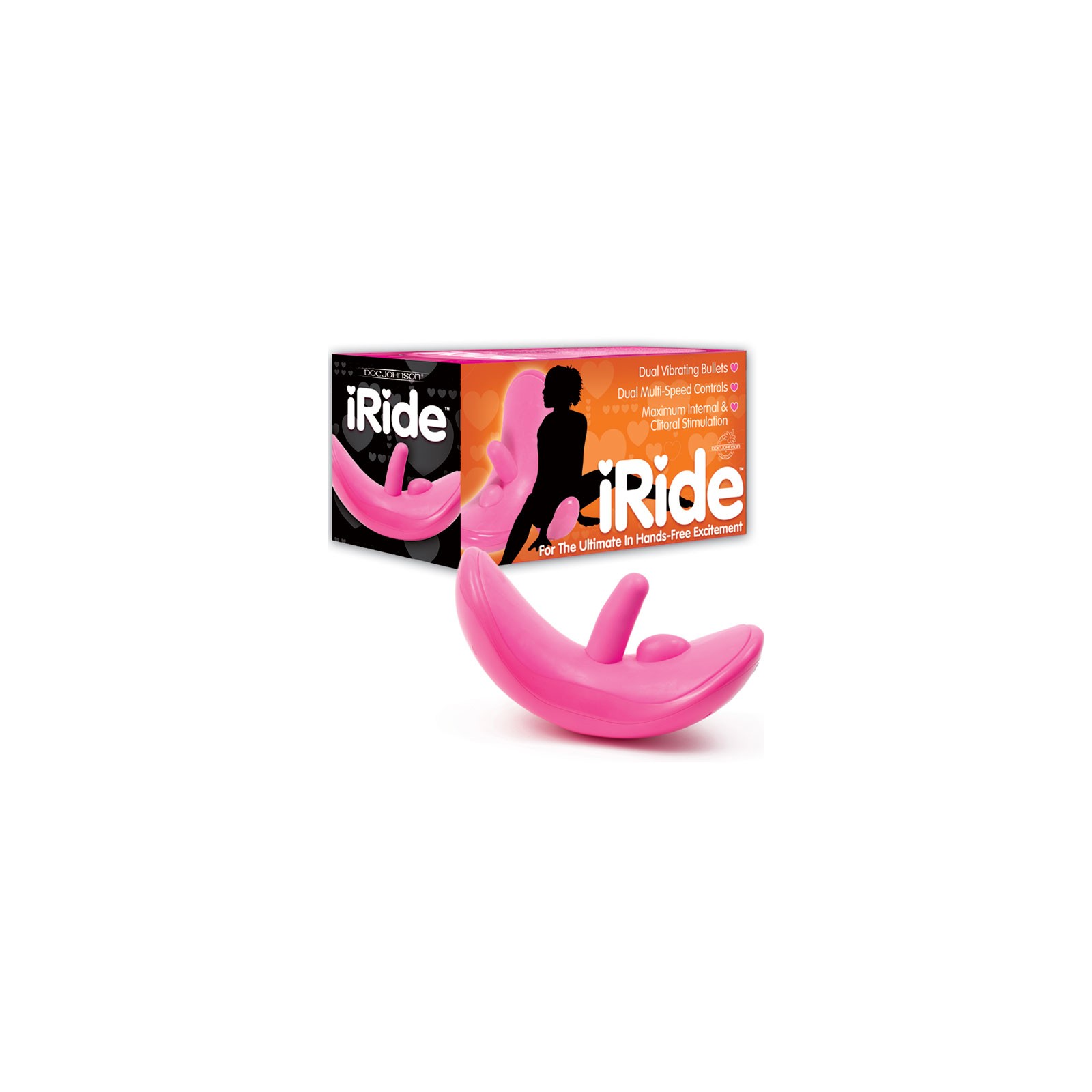 Vibrador Estimulante de Clítoris iRide Rosa