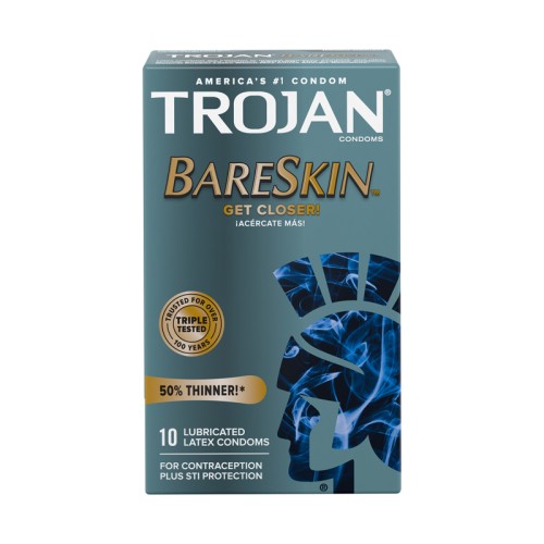 Condones Lubricados Trojan Bare Skin