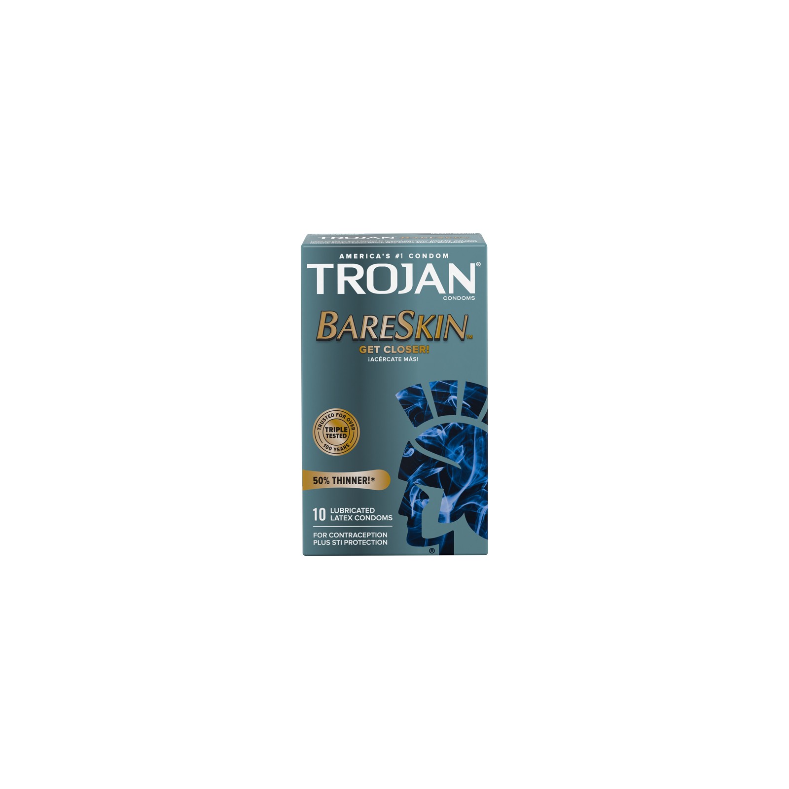 Condones Lubricados Trojan Bare Skin