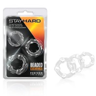 Stay Hard Beaded Cockrings Set - Enhance Your Stamina