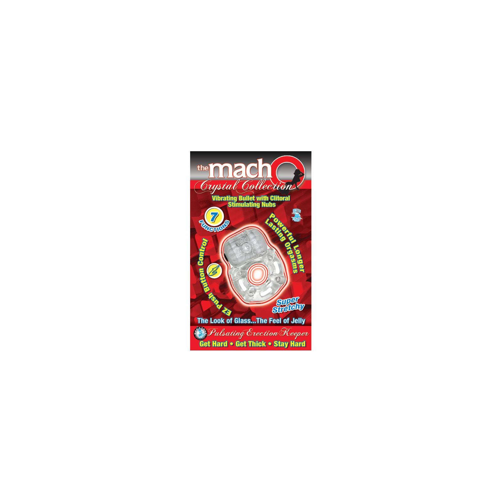 Macho Crystal Coll Erection Keeper for Pleasure