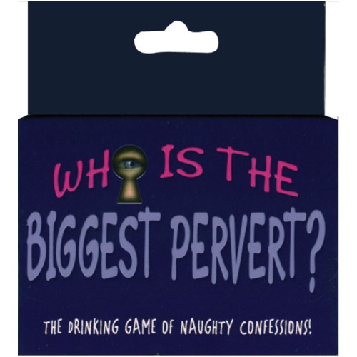 Who's The Biggest Pervert Card Game - Party Fun