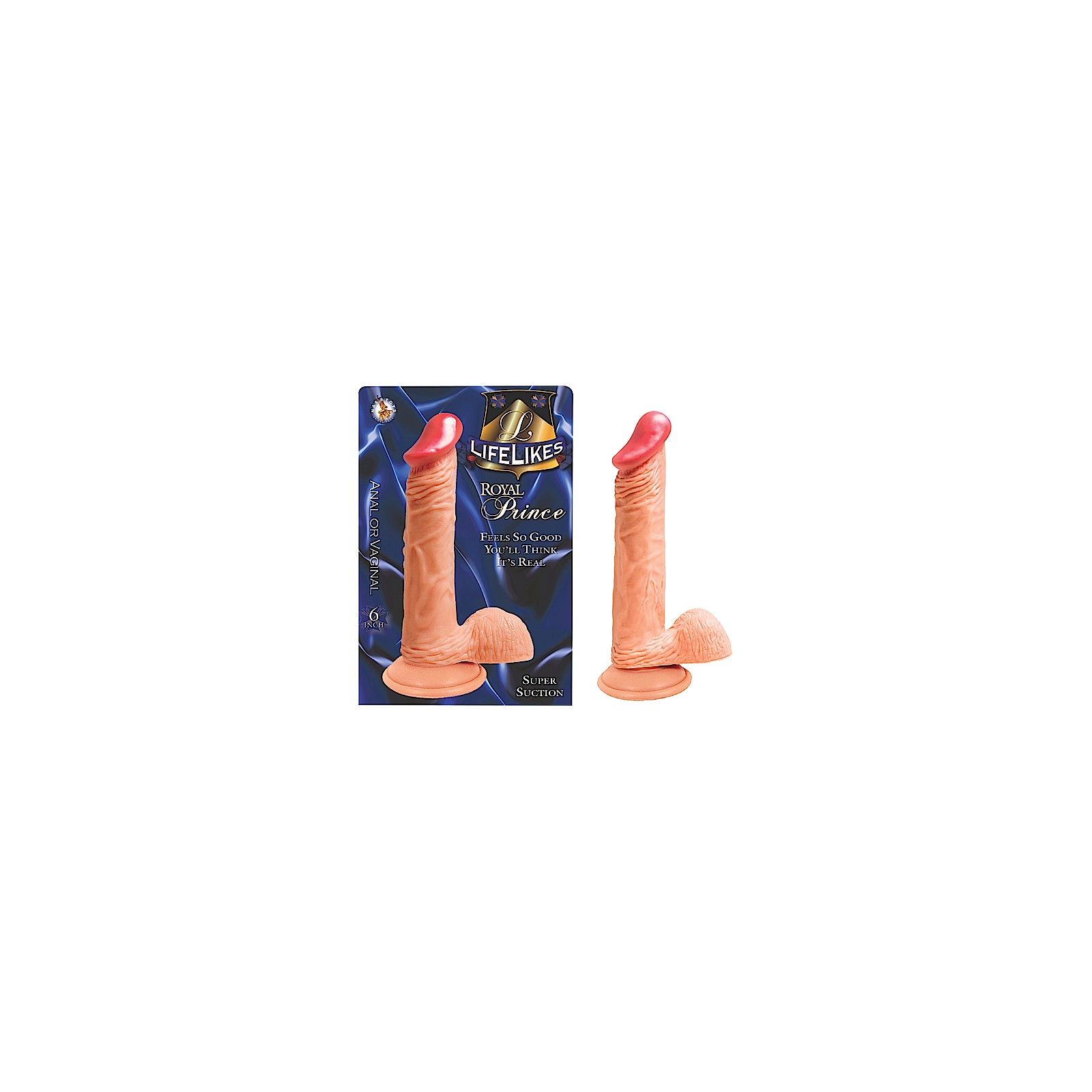 Pene Lifelikes Royal Prince para Placer Realista