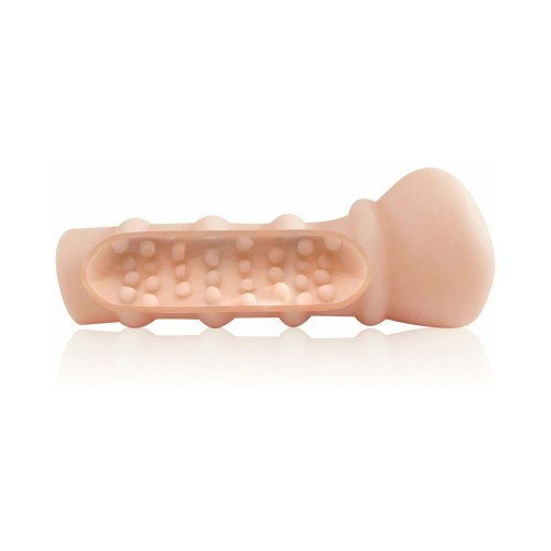 PDX Fill Her Up Vaginal Stroker Beige