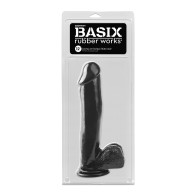 Dong de 12 in. Pipedream Basix Rubber Works con Bolas