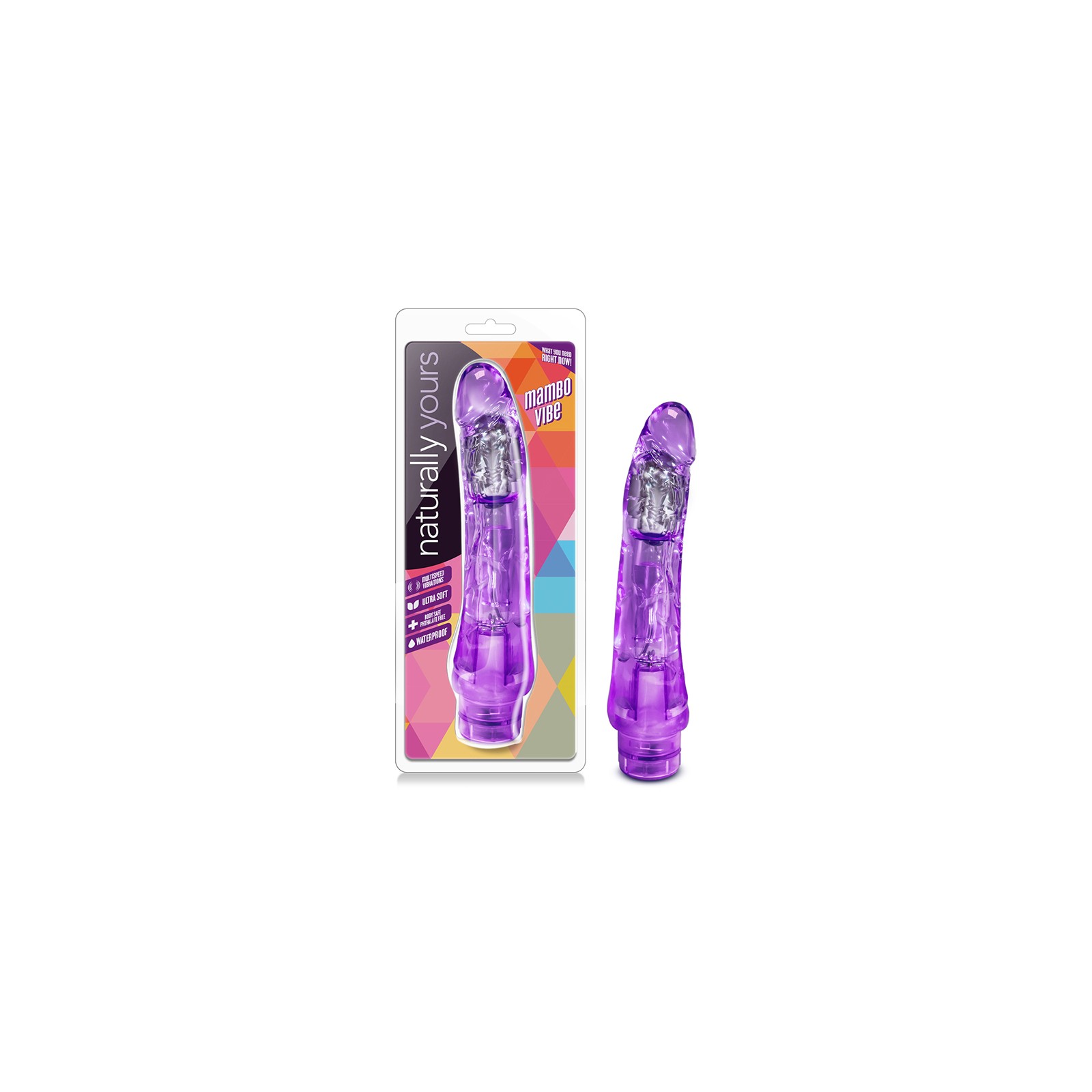 Naturally Yours Mambo Vibe Realistic Dildo for Intense Stimulation