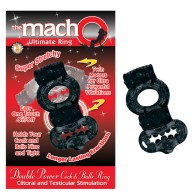 Anillo Vibrador Macho 2X Power para Parejas