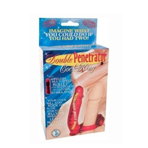 Double Penetrator Rabbit Cock Ring