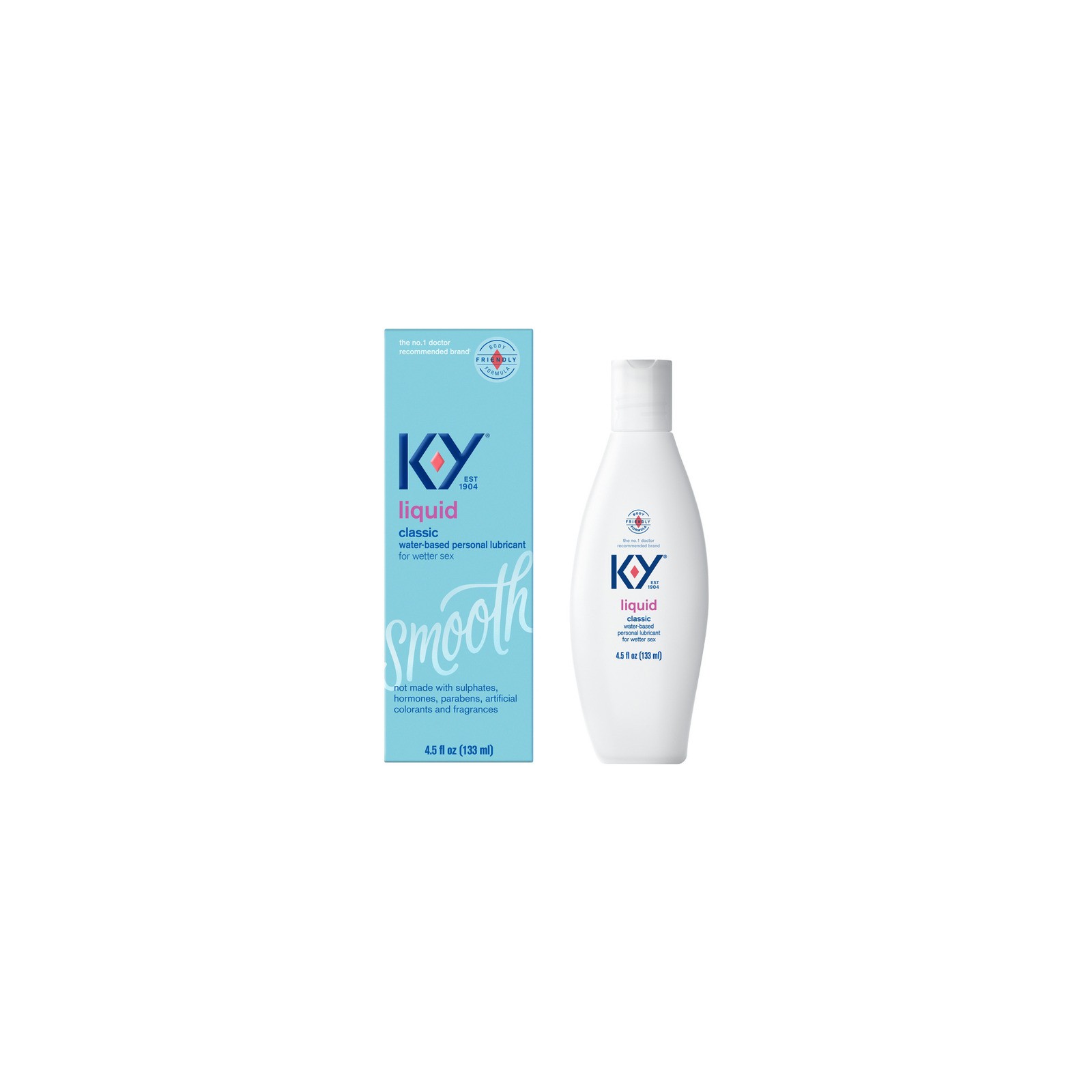 K-Y Lubricante Personal Clásico 4.5 oz.