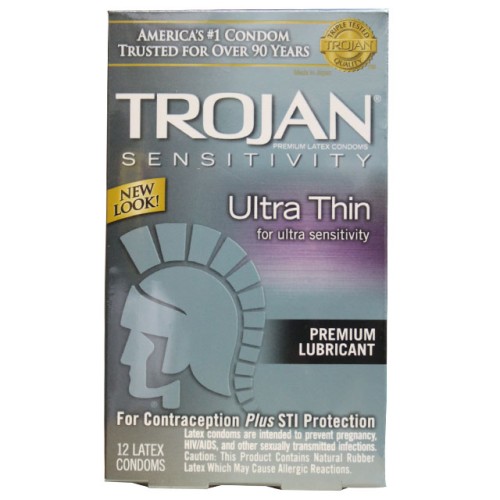 Trojan Sensibilidad Ultra Fina 12pk