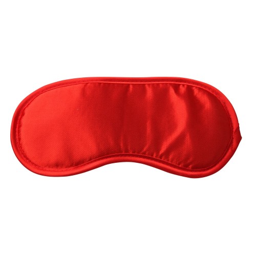 Satin Blindfold Red - Luxurious Sensory Play