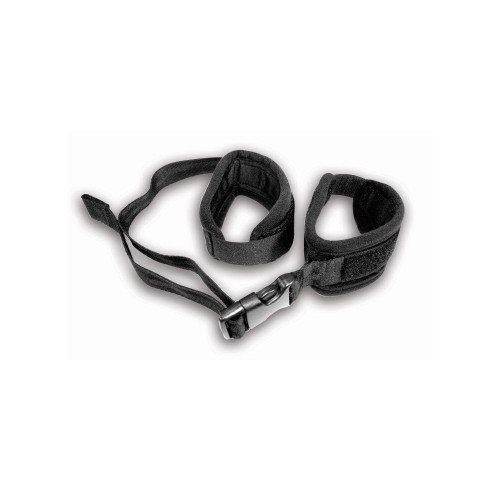 Sportsheets Adjustable Handcuffs Black