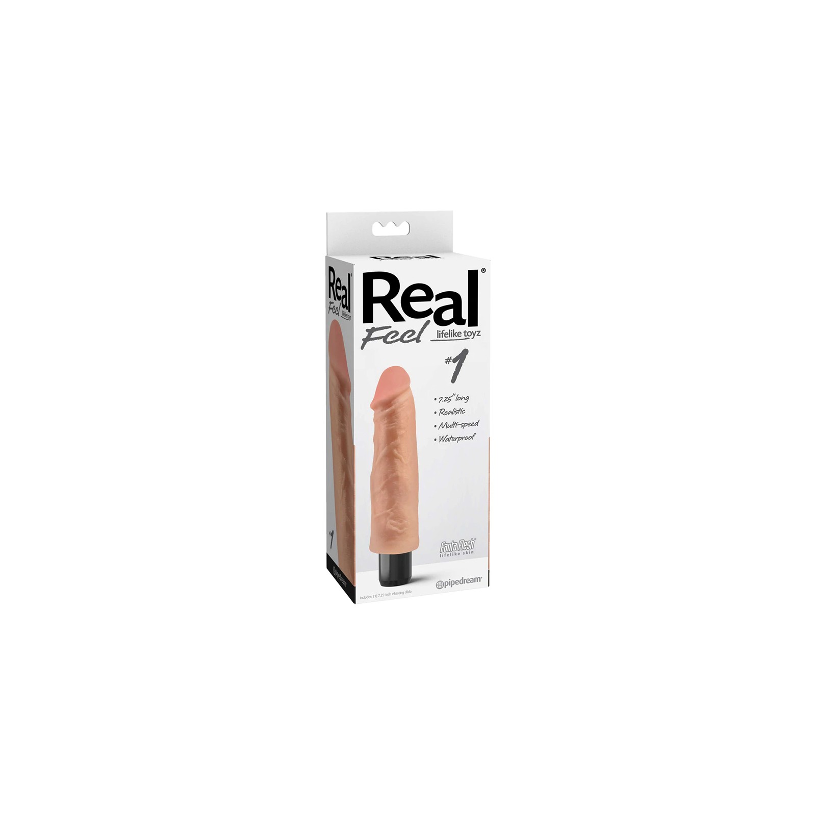 Dildo Vibrante Realista 7.25" Pipedream Beige