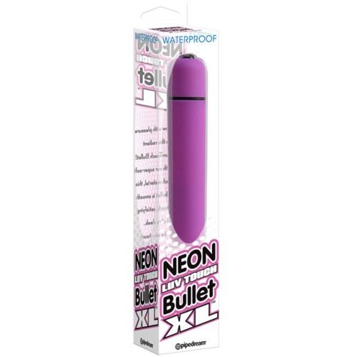 Pipedream Neon Luv Touch Bullet XL Vibrator