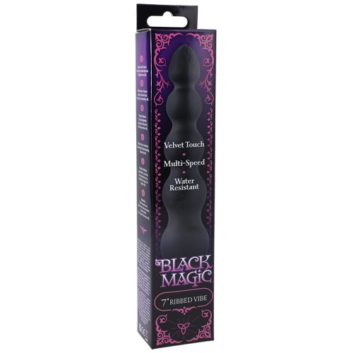 Vibrador Acanalado Black Magic 7in