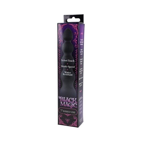 Vibrador Acanalado Black Magic 7in