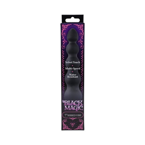 Vibrador Acanalado Black Magic 7in