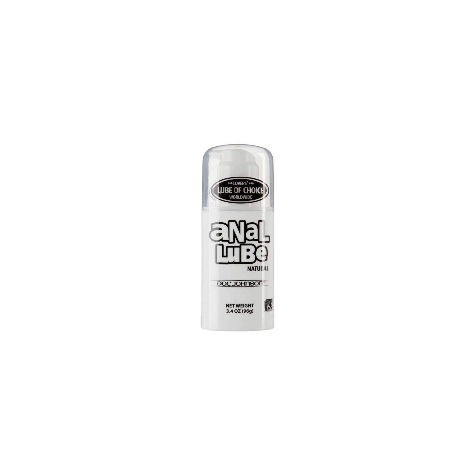 Doc Johnson Anal Lube Natural 3.4oz