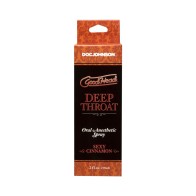 GoodHead Deep Throat Spray Cinnamon - Oral Pleasure Enhancer