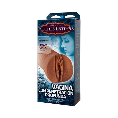 Noches Latinas UR3 Pocket Pussy Profunda para Fantasías Exóticas