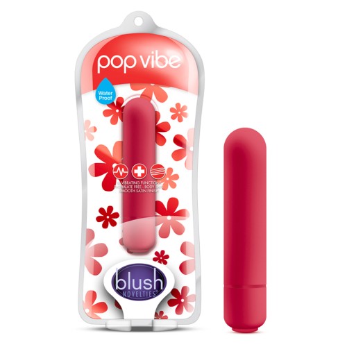 Vibrador Bullet Vive Pop Vibe Rojo Cereza