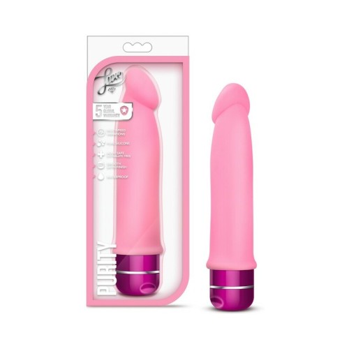 Luxe Purity Silicone Vibrator Pink