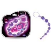 B Yours 12.75 in. Purple Basic Beads