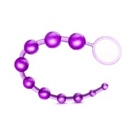 B Yours 12.75 in. Purple Basic Beads