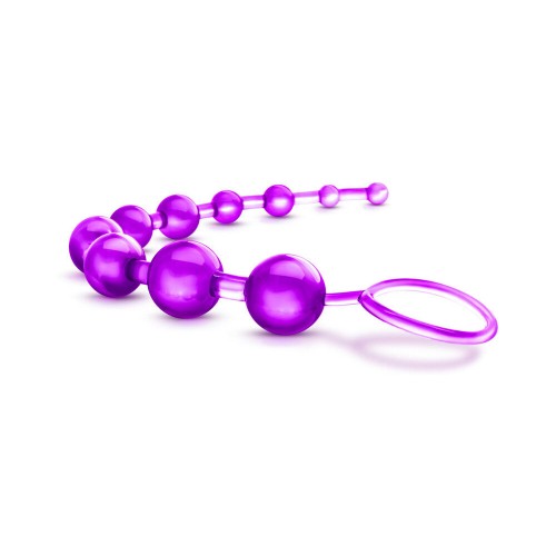 B Yours 12.75 in. Purple Basic Beads