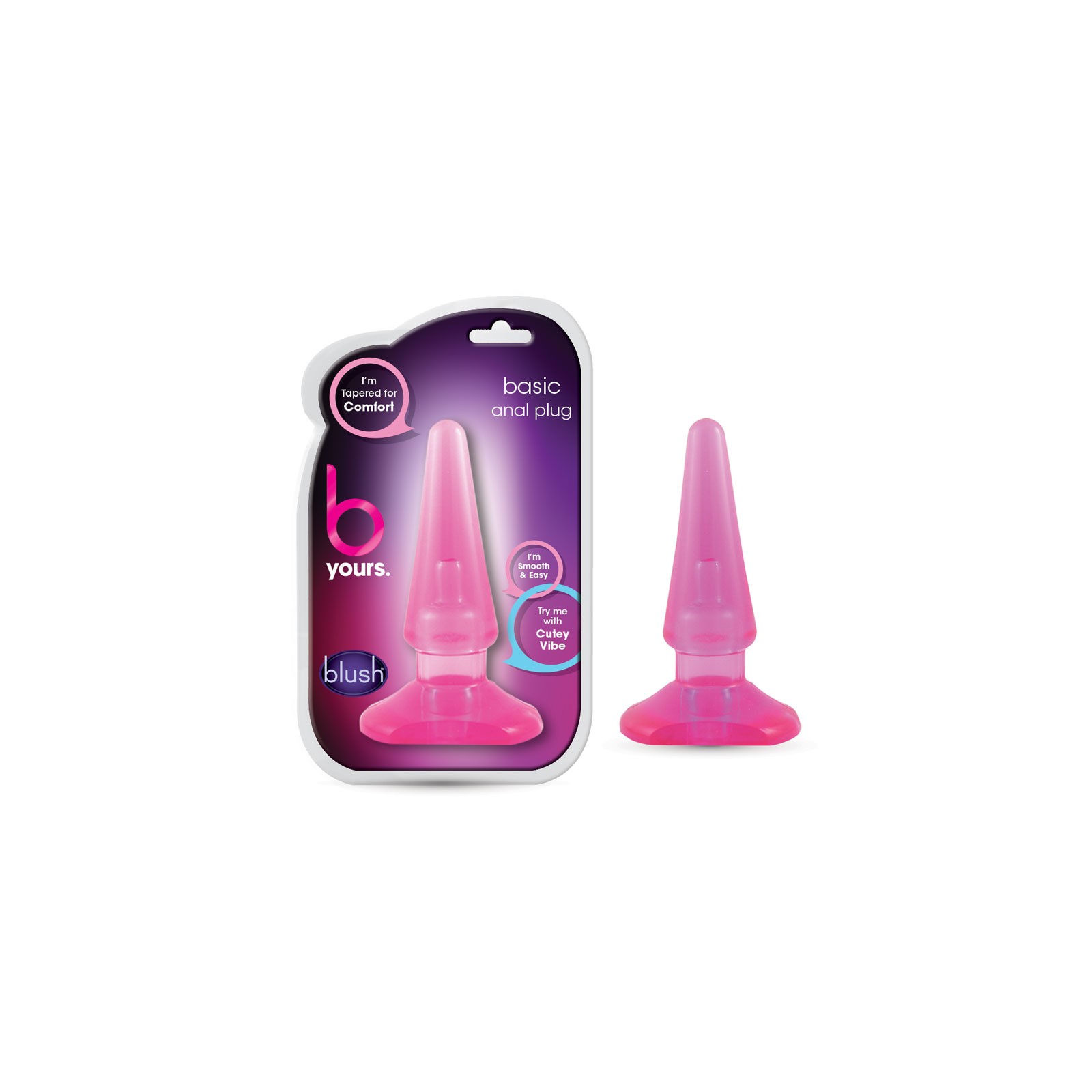 B Yours Basic Anal Plug Pink