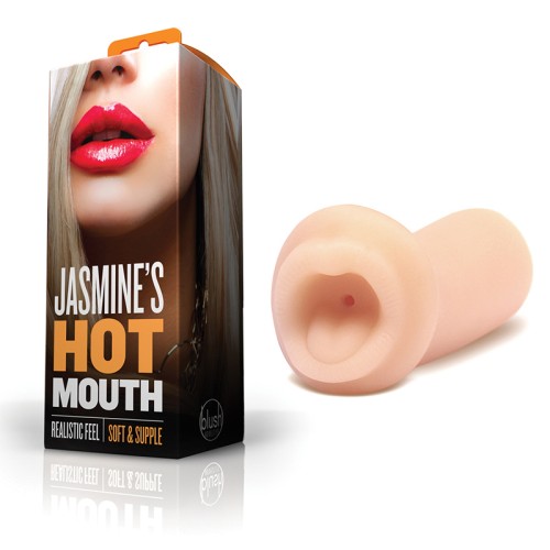 X5 Men Jasmine's Hot Mouth Oral Stroker Beige