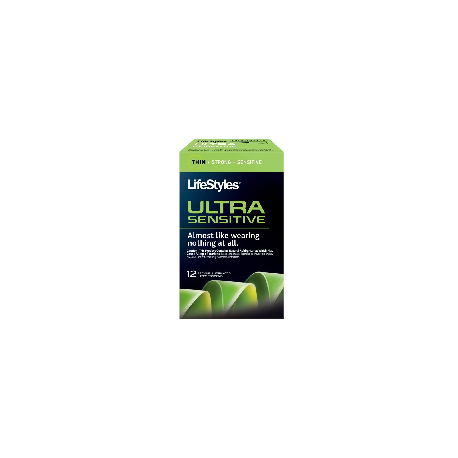 Condones Ultra Sensibles LifeStyles Paquete de 12