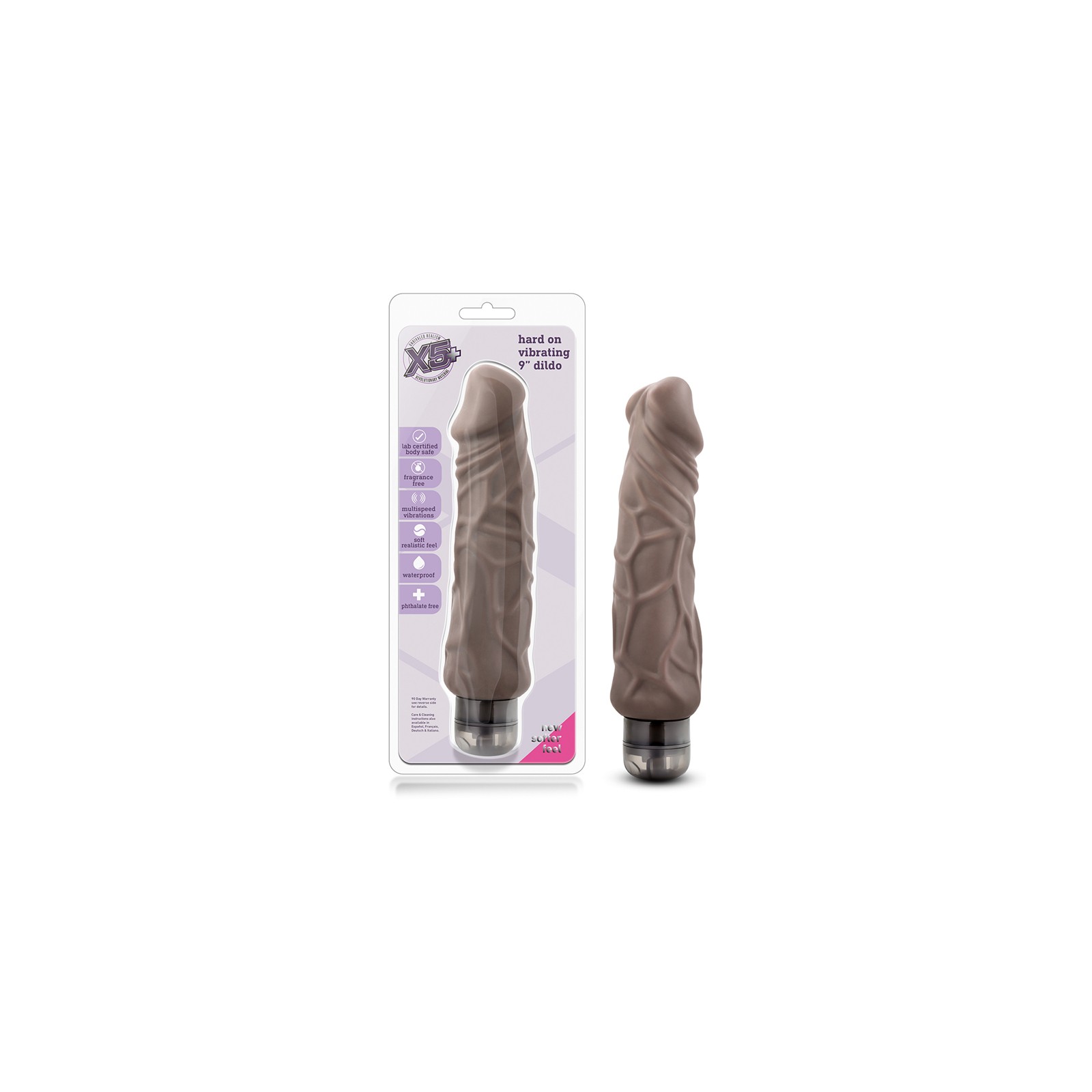 Dildo Vibrador Realista X5 Plus Hard On