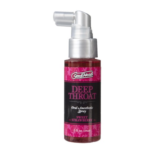 Spray GoodHead Garganta Profunda Fresa Dulce