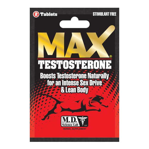 Píldoras Aumentadoras de Testosterona MaxPack 2-Pack