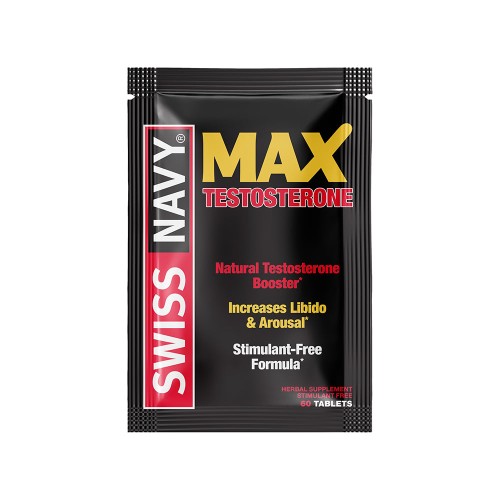 MaxTestosterone Booster Pills 2-Pack Display