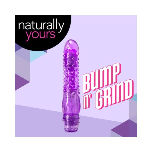 Naturally Yours Bump n' Grind Textured Slimline Vibrator