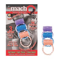 Set de Tres Anillos Macho Asortido