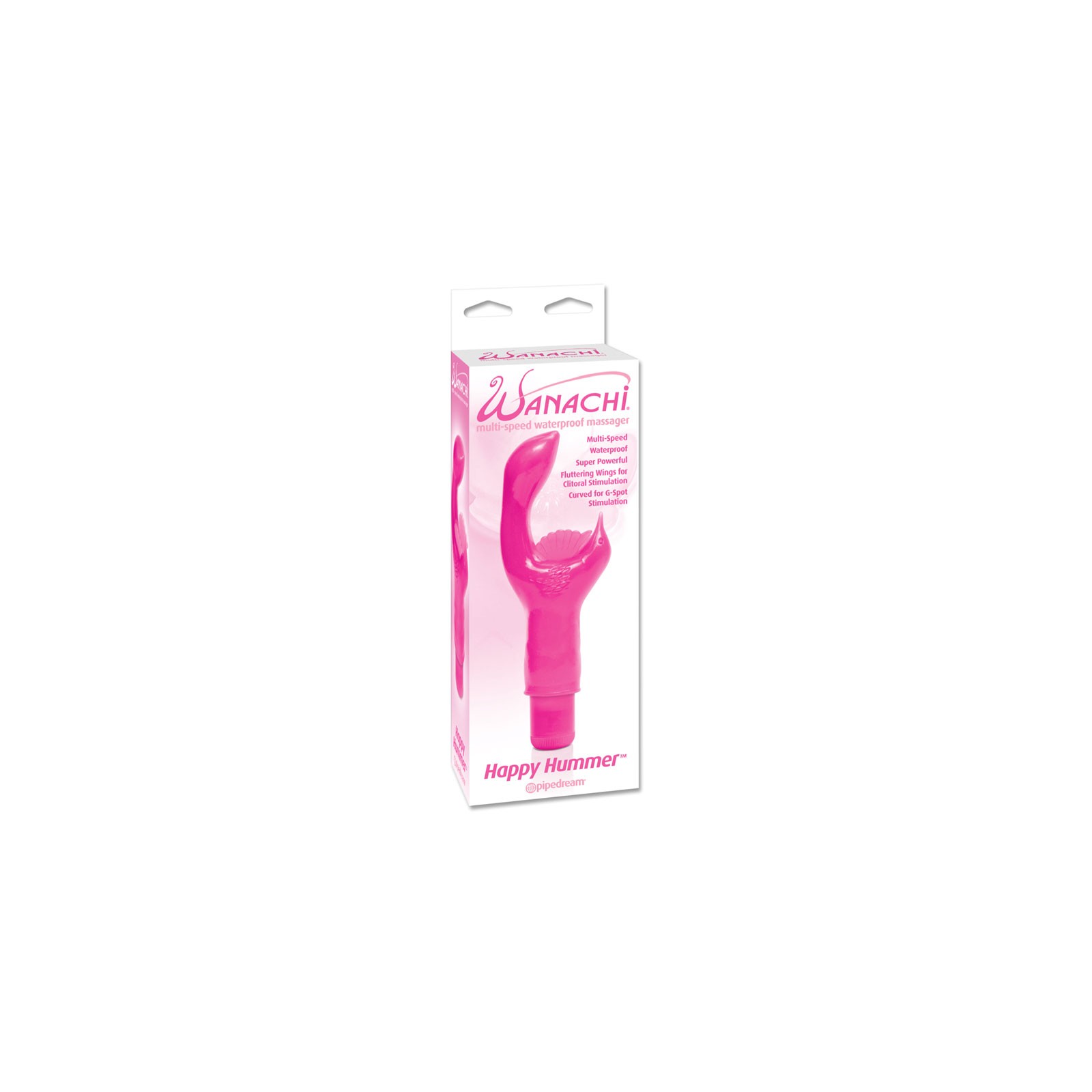 Pipedream Wanachi Happy Hummer Massager Pink