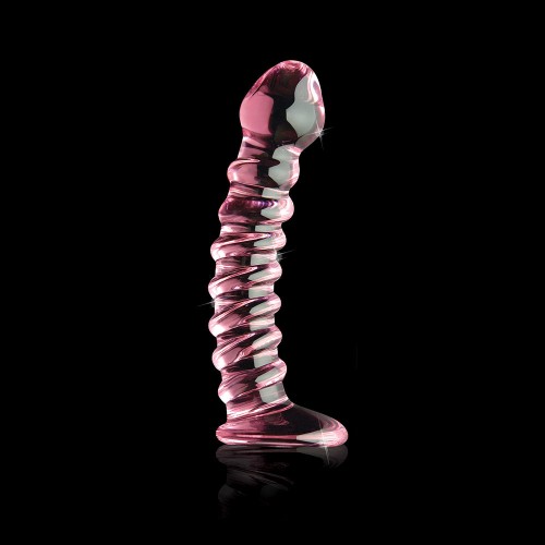 Dildo de Vidrio Icicles No. 28 - Elegante y Único