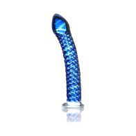 Dildo de Vidrio Texturizado Pipedream Icicles No. 29 para Placer Sensual