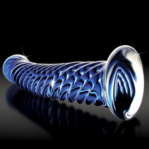 Dildo de Vidrio Texturizado Pipedream Icicles No. 29 para Placer Sensual